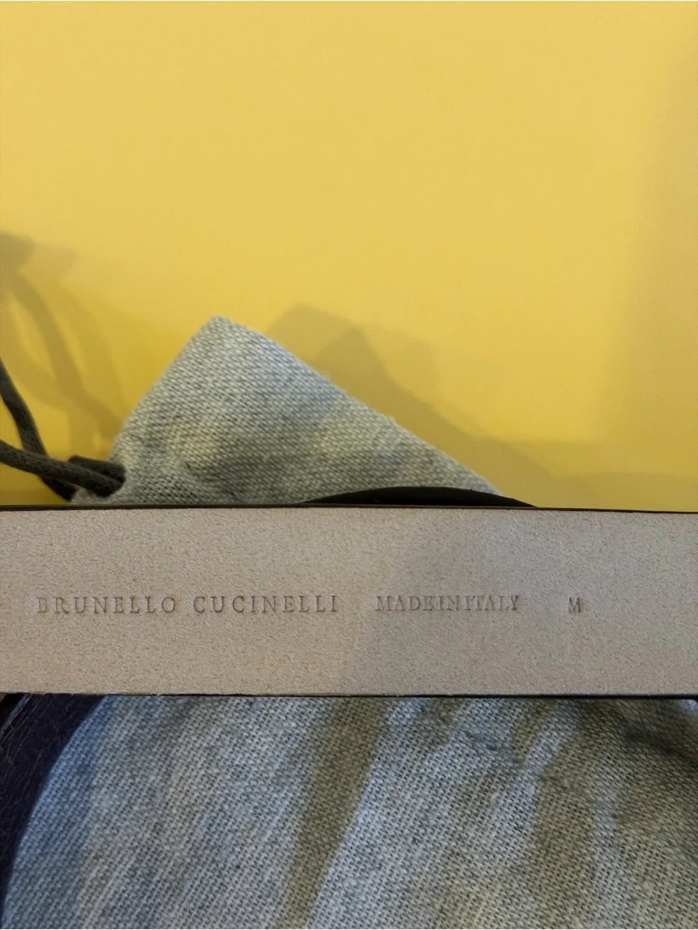 BRUNELLO CUCINELLI WOMENS LEATHER BELT